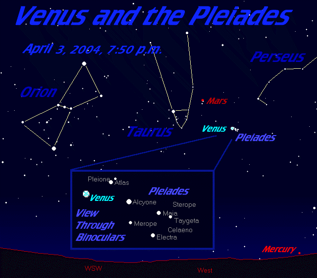 [Venus in Conjunction with Pleiades]