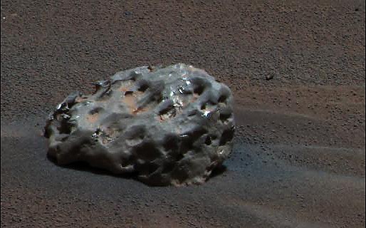[Opportunity Discovers Meteorite on Mars]