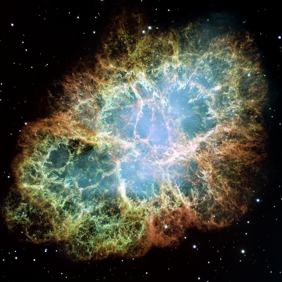 [Crab Nebula, Hubble Space Telescope]