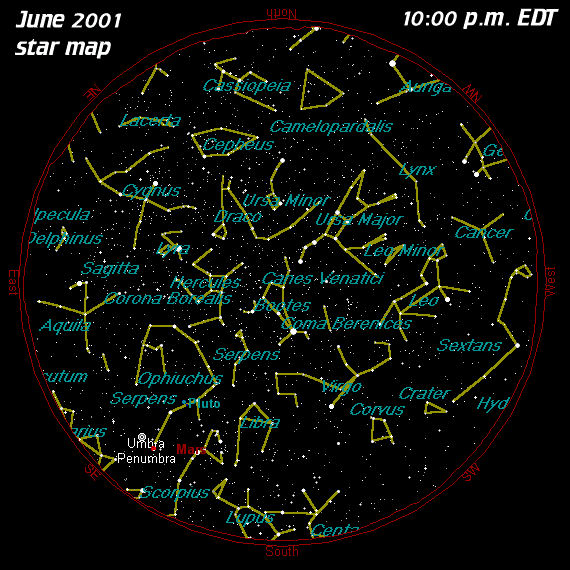 June Star Map