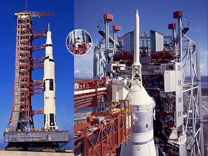 [Apollo 11 Saturn V Rocket]