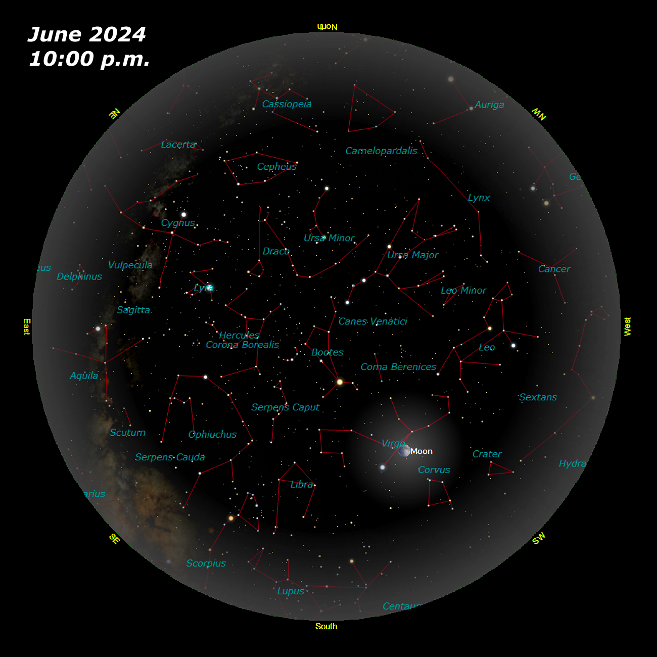 [June Star Map]