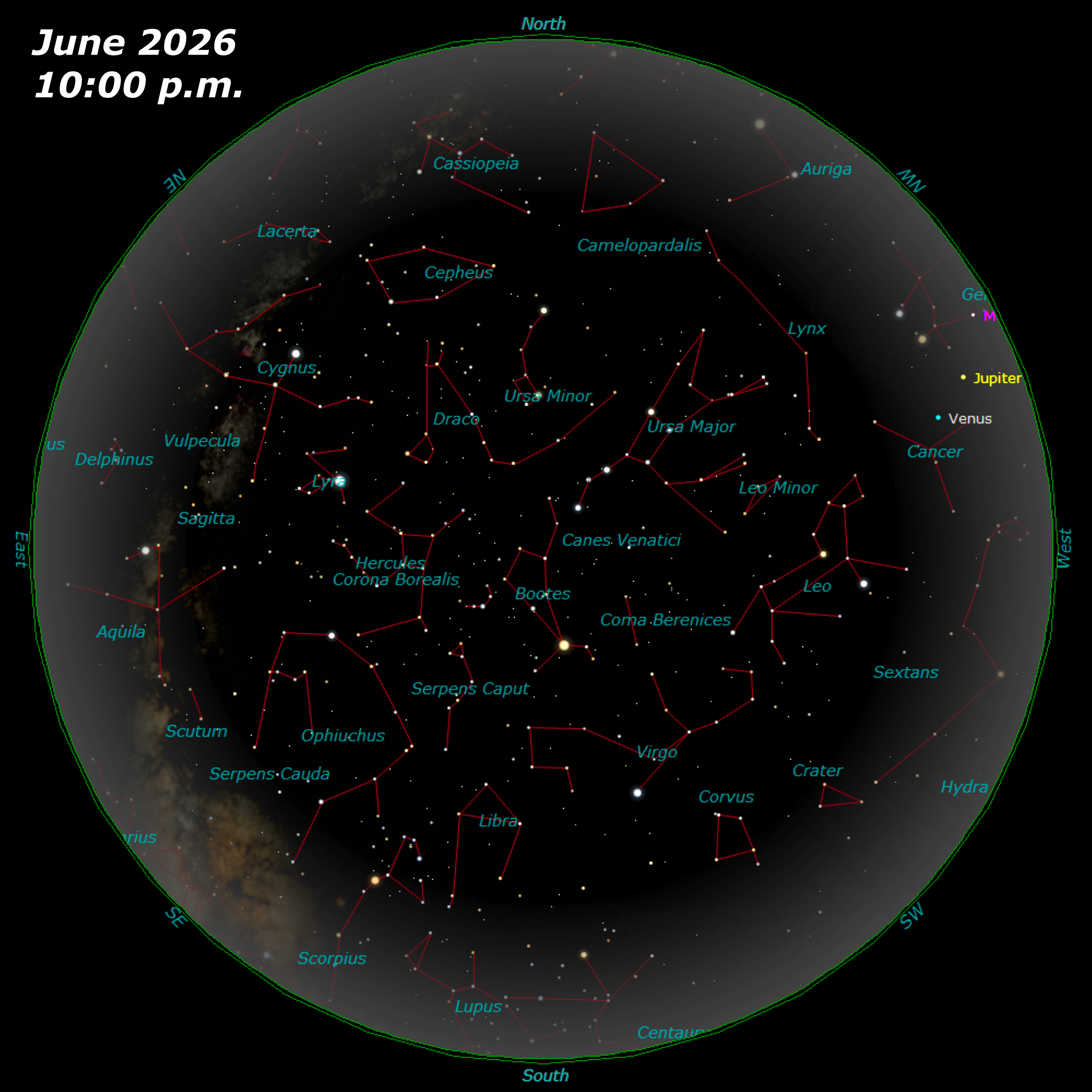[June Star Map]