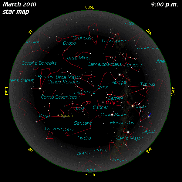 [March Star Map]