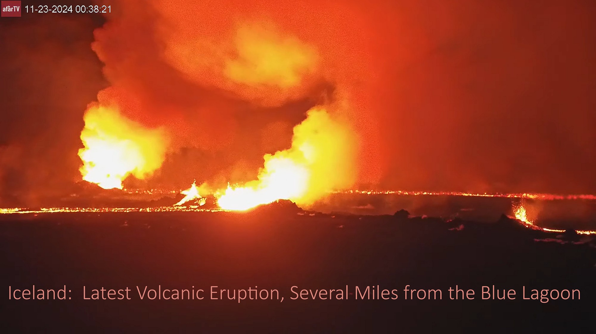 [Iceland's Latest Volcanic Eruption]