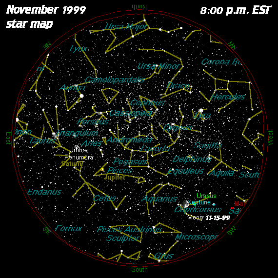 November Star Map