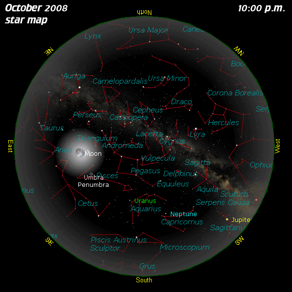 [October Star Map]