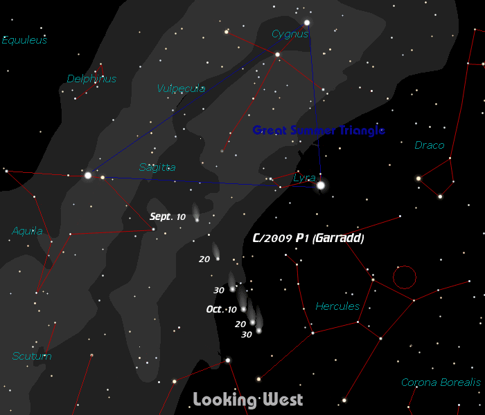 [Comet Garradd Locator Map]
