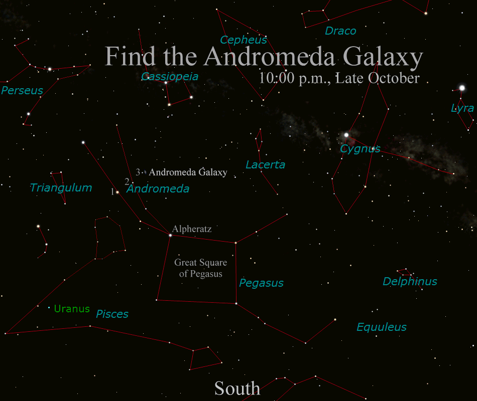 [Find the Andromeda Galaxy]