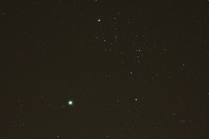 [Wide field photo of Comet Holmes, October 30]
