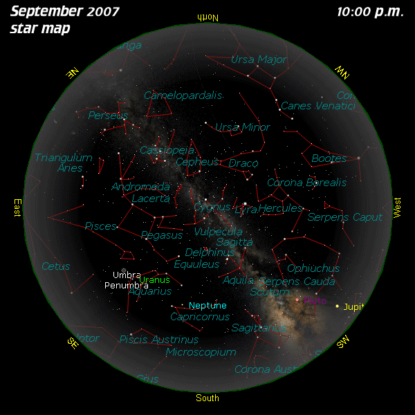 [September Star Map]