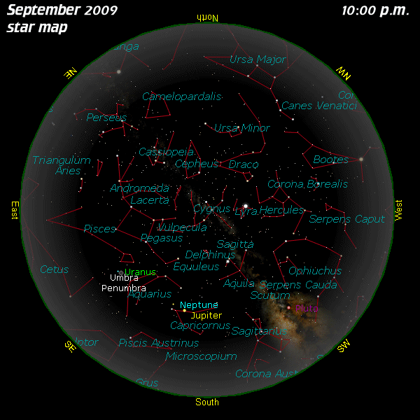 [September Star Map]